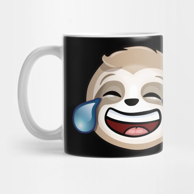 Funny Sloth laughing out loud by PnJ